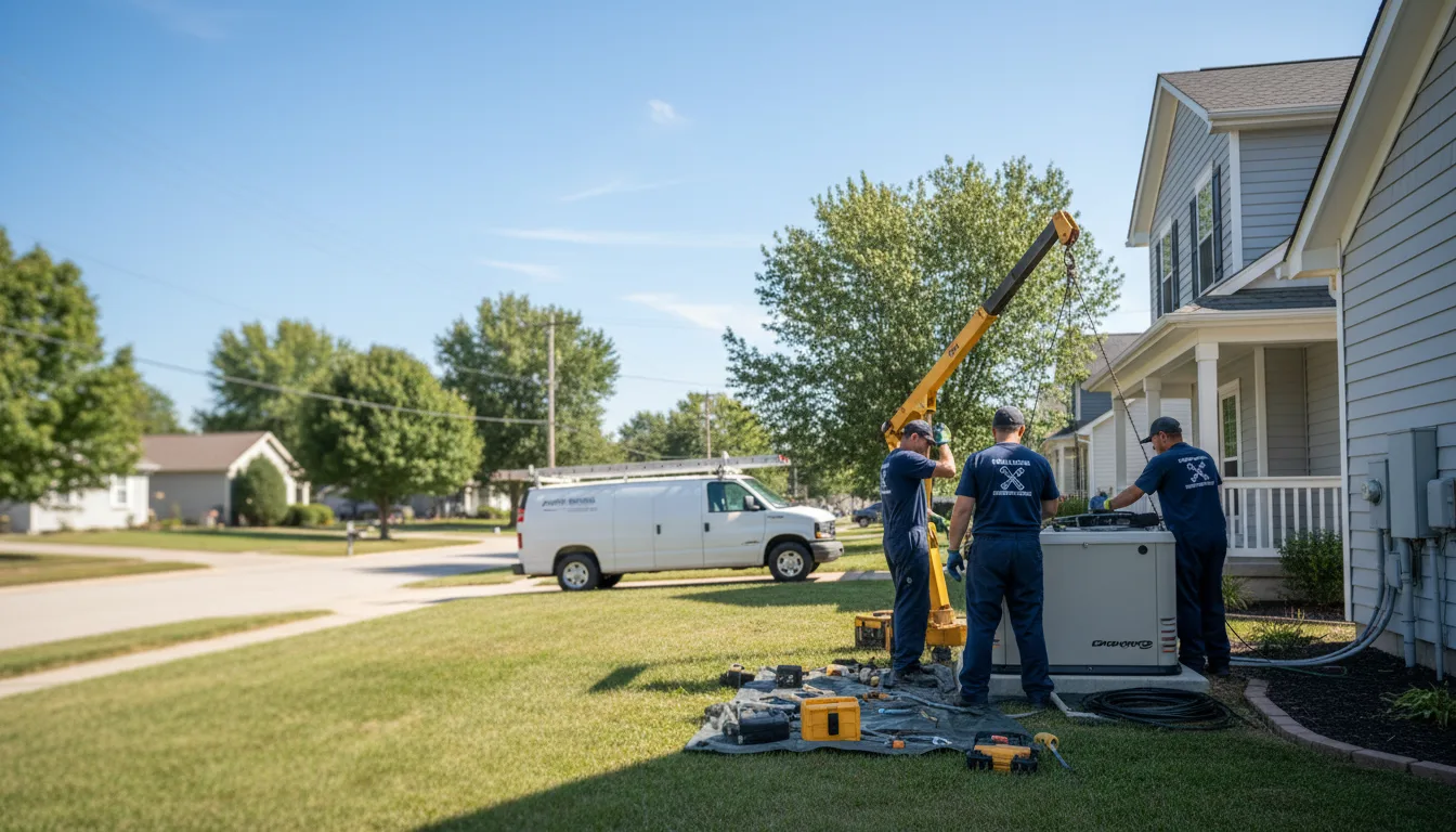 Generator Installation in Garciasville, TX near me